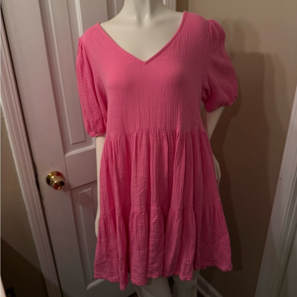 a.n.a Pink Mini Dress